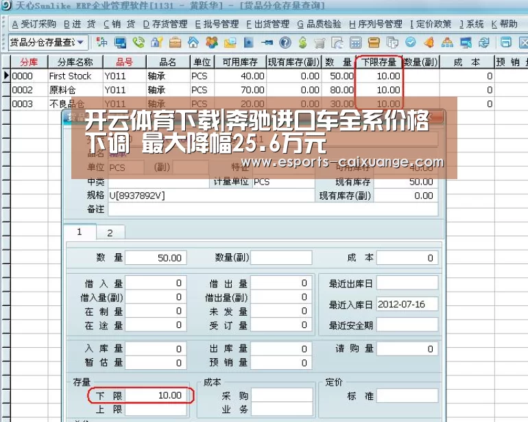 开云体育下载|奔驰进口车全系价格下调 最大降幅25.6万元