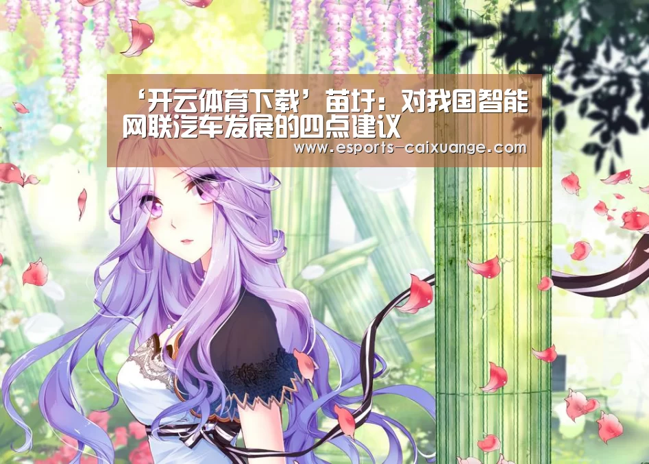 ‘开云体育下载’苗圩：对我国智能网联汽车发展的四点建议